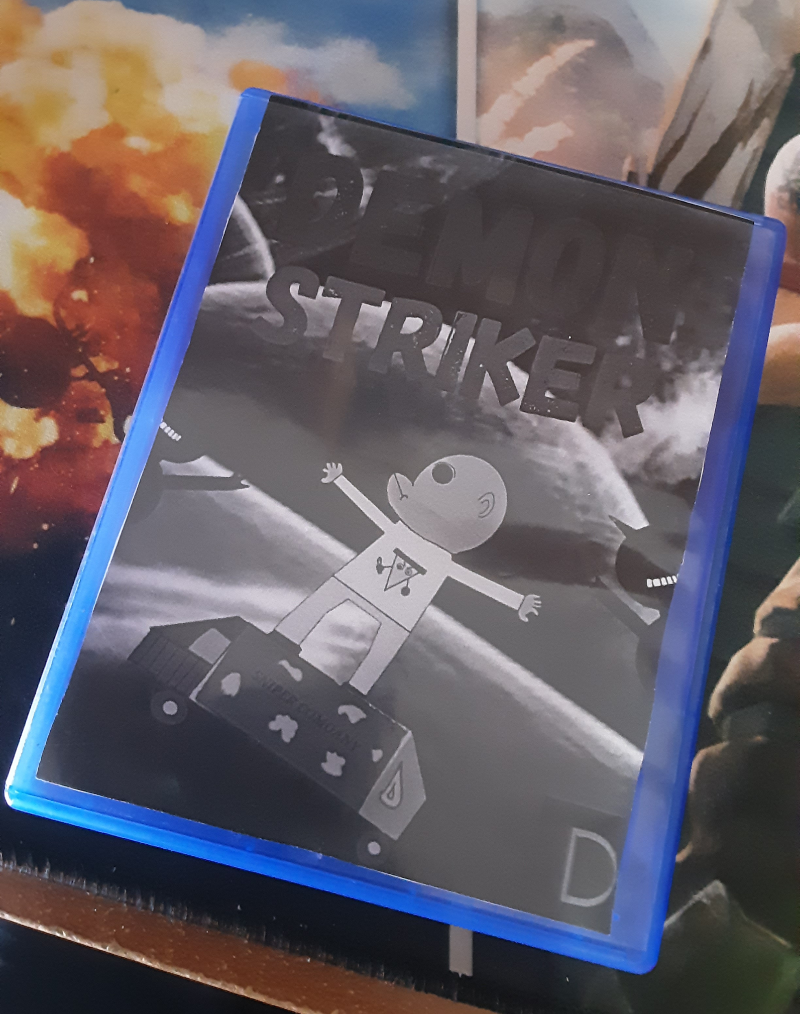 FIRE ROBOTS - Copertina Gioco Fisico