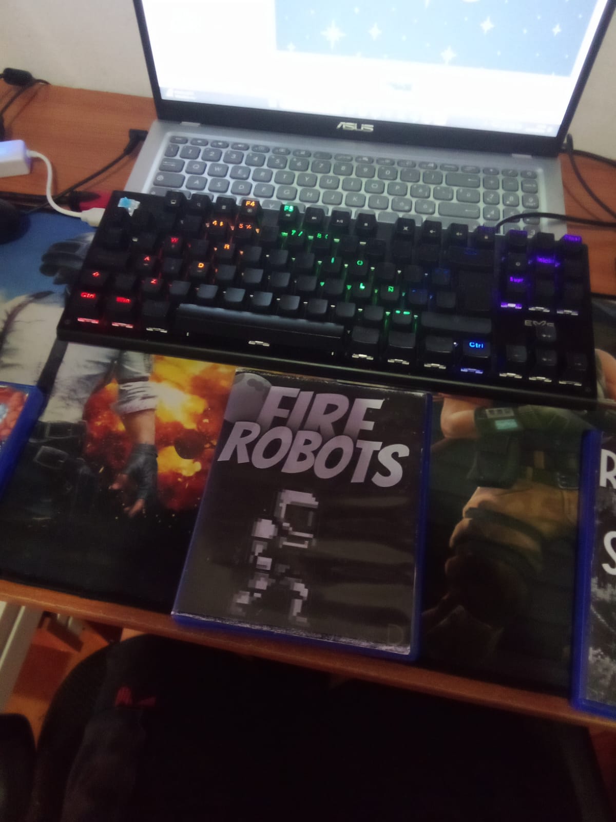 FIRE ROBOTS - Copertina Gioco Fisico